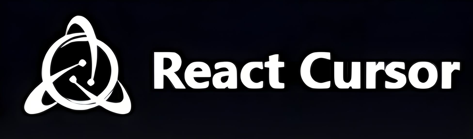 React Cursor Logo (Dark)